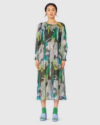 $100 • Buy Gorman Dress - Data Compatibility Dress - Long Sleeves And Length Size 16 BNWT