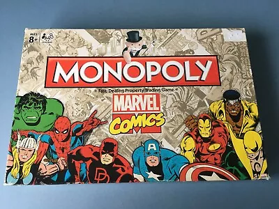 Monopoly Marvel Comics Hasbro Missing 2 Character Tokens • £12