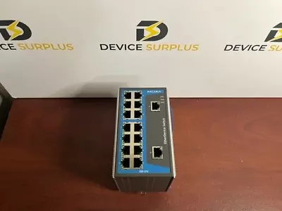 MOXA Group EDS-316 Industrial Ethernet Switch EtherDevice Rev 1.1 • $75