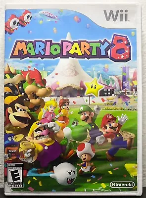 Mario Party 8 - Case Insert & Manual Only (Nintendo Wii 2007) • $11.99