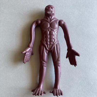 Vintage UFO Files Bendable Purple Alien Bendy 5” Figure Toy Concepts 1996 X • $10