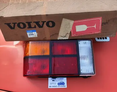 OEM # 1234669 ORIGINAL Volvo 240/260 LH Side Tail Lamp Lens + Base  HELLA • $149