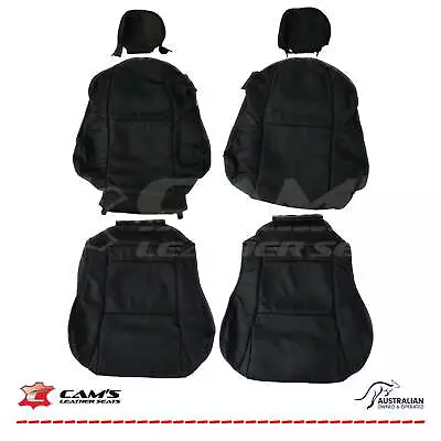 Leather Seats Trim Kit For Holden Monaro Vz Black Anthracite 2 Front Seats • $1440