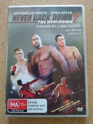 Never Back Down 2 The Beatdown (DVD 2011)  Au R4 GC • $11