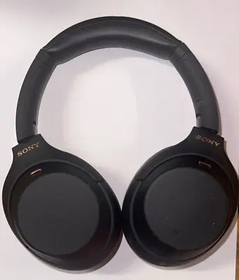 Sony WH-1000XM4 Wireless Noise Canceling Bluetooth Headphones Black - NO CASE • $135