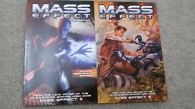 MASS EFFECT VOL 1 & 2 EVOLUTION & REDEMPTION – TPB – Softcover – NM – OOP – RARE • $24.99