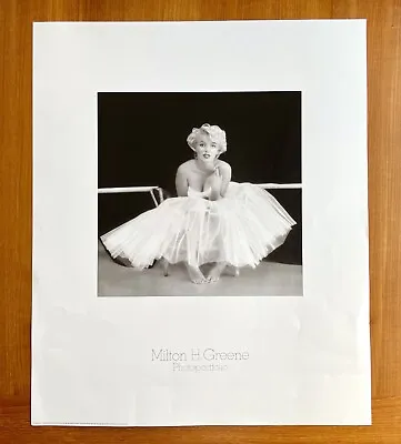 MARILYN MONROE BALLERINA - MILTON H. GREENE PHOTOPORTFOLIO 1986  20  X 24  • $40