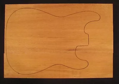 Guitar Body Blank African Mahogany 14  X 20  • $69.99