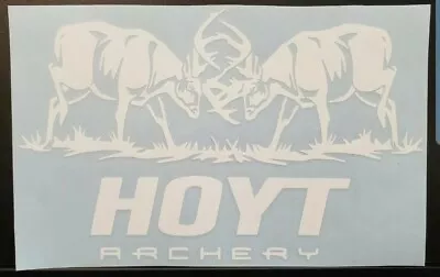 Hoyt Archery  Deer Sticker Decal Truck / Car Hunting 8x5 Inch  Item # 14 • $5.99