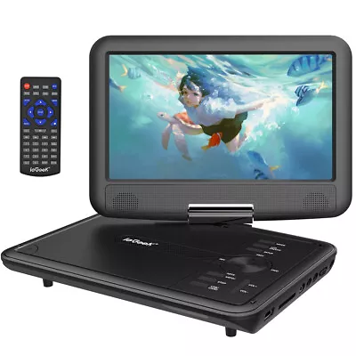 11.5  Portable DVD Player With SD Card/USB Port 5 Hour Battery Swivel Screen • $59.99