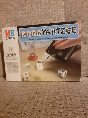 Vintage MB Games Word Yahtzee  All The Excitement Of Yahtzee In A Word Game Fun • £3.99