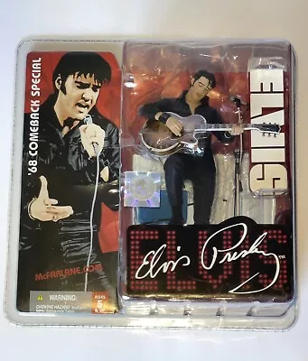 Elvis Presley Action Figure Mcfarlane 68 Comeback Special Elvis • $99.99