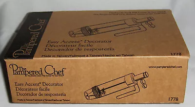 Pampered Chef Easy Accent Decorator 1778 NIB • $21.95