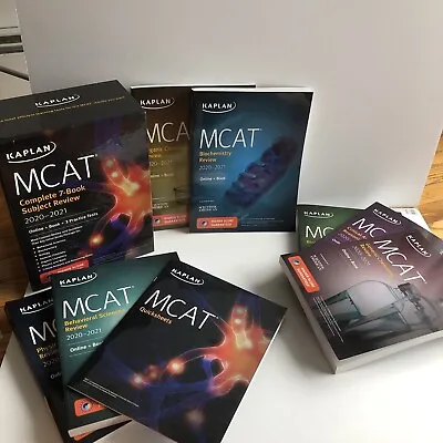$129.95 • Buy Kaplan MCAT Complete 7-Book Subject Review 2020-2021  Self 📚