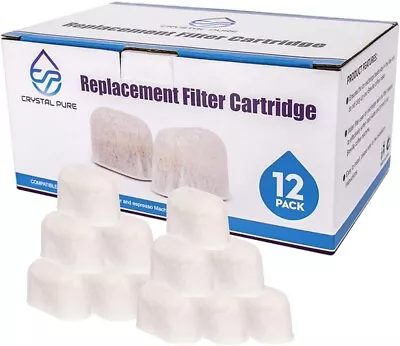 Crystal Pure 12-Pack Water Filters Compatible With Breville BES840 BES860 BES870 • $23.85