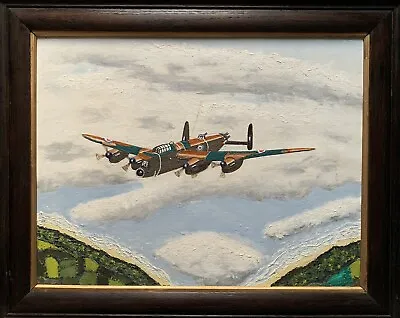 Handley Page Hampden Level Bomber Oil Painting RAF Military WW2 WWII WWll WW11 • £295