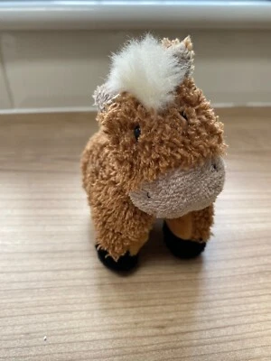 £29.99 • Buy 5  Jellycat Mini Cafuffle Brown Cream Horse Pony Soft Plush Cuddly Toy J554 Rare