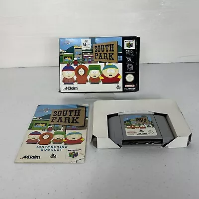 Nintendo 64 Game South Park Complete Boxed Pal • $79.99