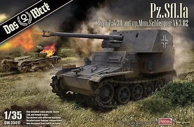 Das Werk 1/35 Scale Pz.sfl.ia - 5cm Pak Auf Vk3.02   #dw35017 • £27.95