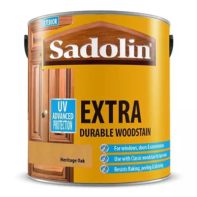 Sadolin Extra Durable Woodstain Heritage Oak 750ml • £18.99