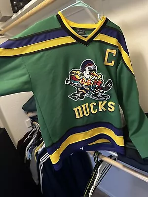 Mighty Ducks D-5  Hockey Jersey Conway#96  *Size Large* (50-52) Roughly • $0.99