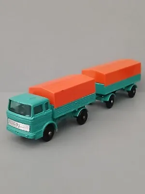 Matchbox Series Mercedes No1 And No2. Truck And Trailer. Excellent Condition.  • £17.95