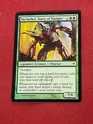 MTG FOIL Vorinclex Voice Of Hunger New Phyrexia Magic The Gathering • $13.99