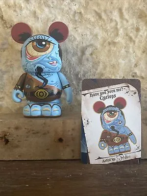 Disney Vinylmation Myths & Legends Series Set Cyclops With Card • $8.99