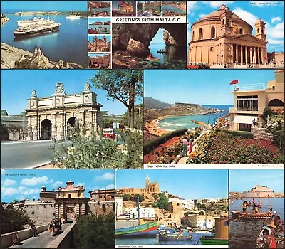 £2.49 • Buy Postcards Of MALTA & GOZO Maltese Vintage Postcards - Many Available 