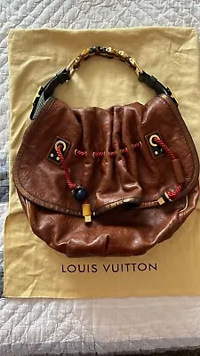 Louis Vuitton Snakeskin Trimmed Monogram Epices Kalahari Gm Bag Limited • $2000