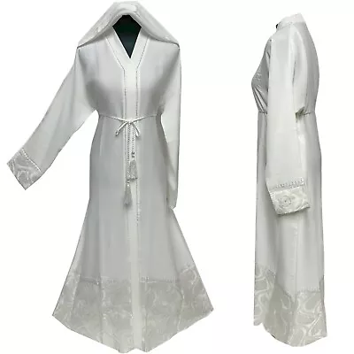 Latest Design Women's  Abaya Jalabiya Long Dress With Stone Work • £38.69