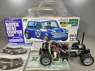 New Built Tamiya 1/10 R/C Rover Mini Cooper Racing FF M-03 Kit #58211 ESC Servo • $633.76