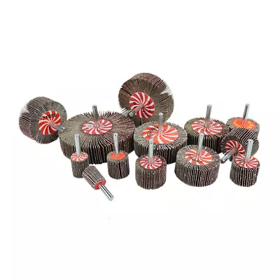 £1.19 • Buy 15 - 80mm Sanding Flap Wheel Disc Abrasive Grinding 6mm Shank For Drill Grit 80