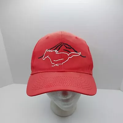 Vtg Ford Mustang Faded Snapback Hat Cap Mt Hood Mustangs And Fords • $14.99