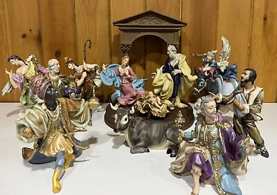 Lot Of 12 Pcs Franklin Mint  THE VATICAN NATIVITY  Collection  Limited Edition  • $700
