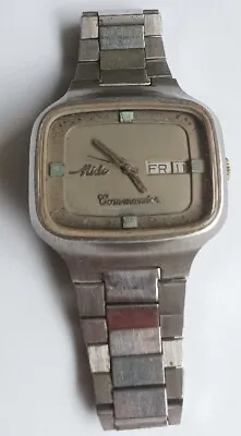 Mido Commander Square Men Automatic Rare Vintage Watch • $129