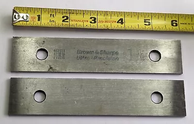 Machinist Parallel Blocks One Marked 31MM BROWN & SHARPE ULTRA PRECISION 1-1/4   • $30