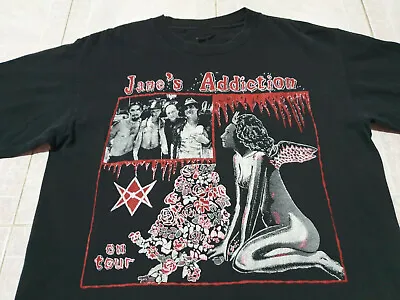 $10.44 • Buy Vintage Nothings Shocking Tour Janes Addiction Shirt Black Unisex S-234XL NE803