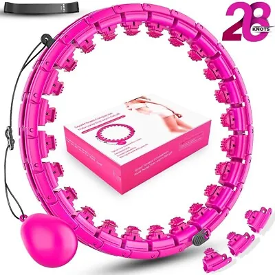 DINEA Weighted Hula Hoop For Adult Exercise. 28 Detachable Knots. Latest Version • $19.99