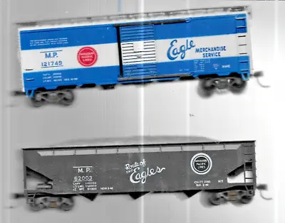 Ho  2  Mp Mopac Missouri Freight Cars Route Of The Eagles Mdc Athearn • $13