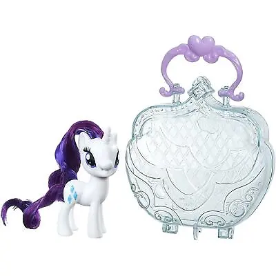 My Little Pony Friendship Is Magic 3 -inch RARITY Figure With On-the-Go Purse • £11.99