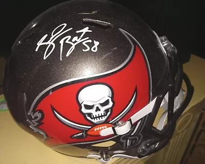 Shaquil Barrett Autograph Signed Buccaneers Full Size Helmet JSA Witnessed • $100