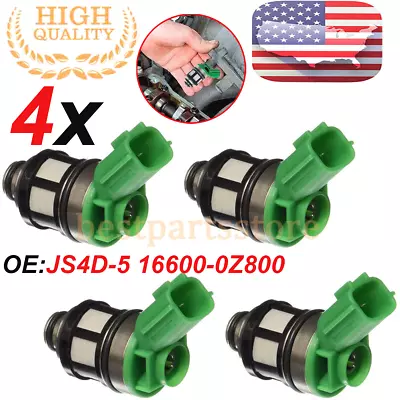 4x Fuel Injector 16600-0Z800 For Nissan Frontier Xterra 2.4L KA24DE Pickup KA24E • $51.49