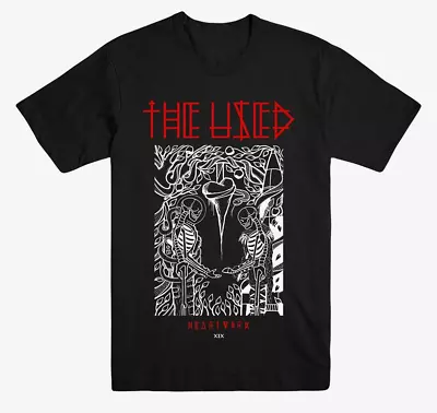 VTG The Used Heartwork T-shirt Black Unisex Tee All Sizes S To 5Xl JJ2438 • $22.79