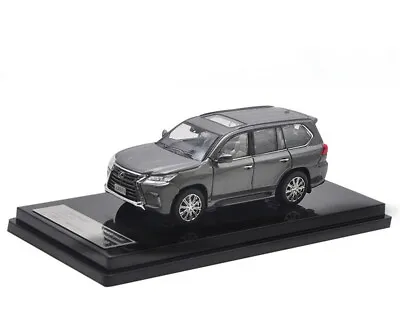 1/64 Scale LEXUS LX570 SUV Gray DieCast Car Model Collection HIKASI • $42