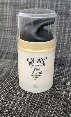 Olay Total Effects Face Moisturizer 7 In 1 Day Cream SPF 15 Anti-aging 1.7 Oz • $8.97