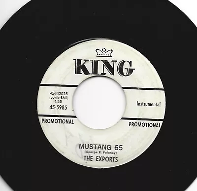 Surf Garage Hotrod Instro 45 - Exports  - Mustang 65 -  Hear 1965 Promo King • $11.50