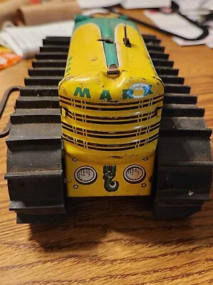 Antique Marx Tin  Windup Bulldozer Toy. Works. Pre-owned. • $75