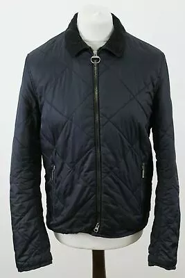 BARBOUR International Suit Motorcycle Quilted Jacket Size M • £51.69