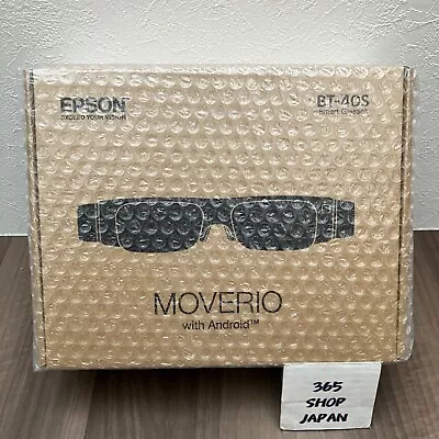 EPSON MOVERIO BT-40S Smart Glass Organic EL Panel Full HD Controller New F/S • $1055.99